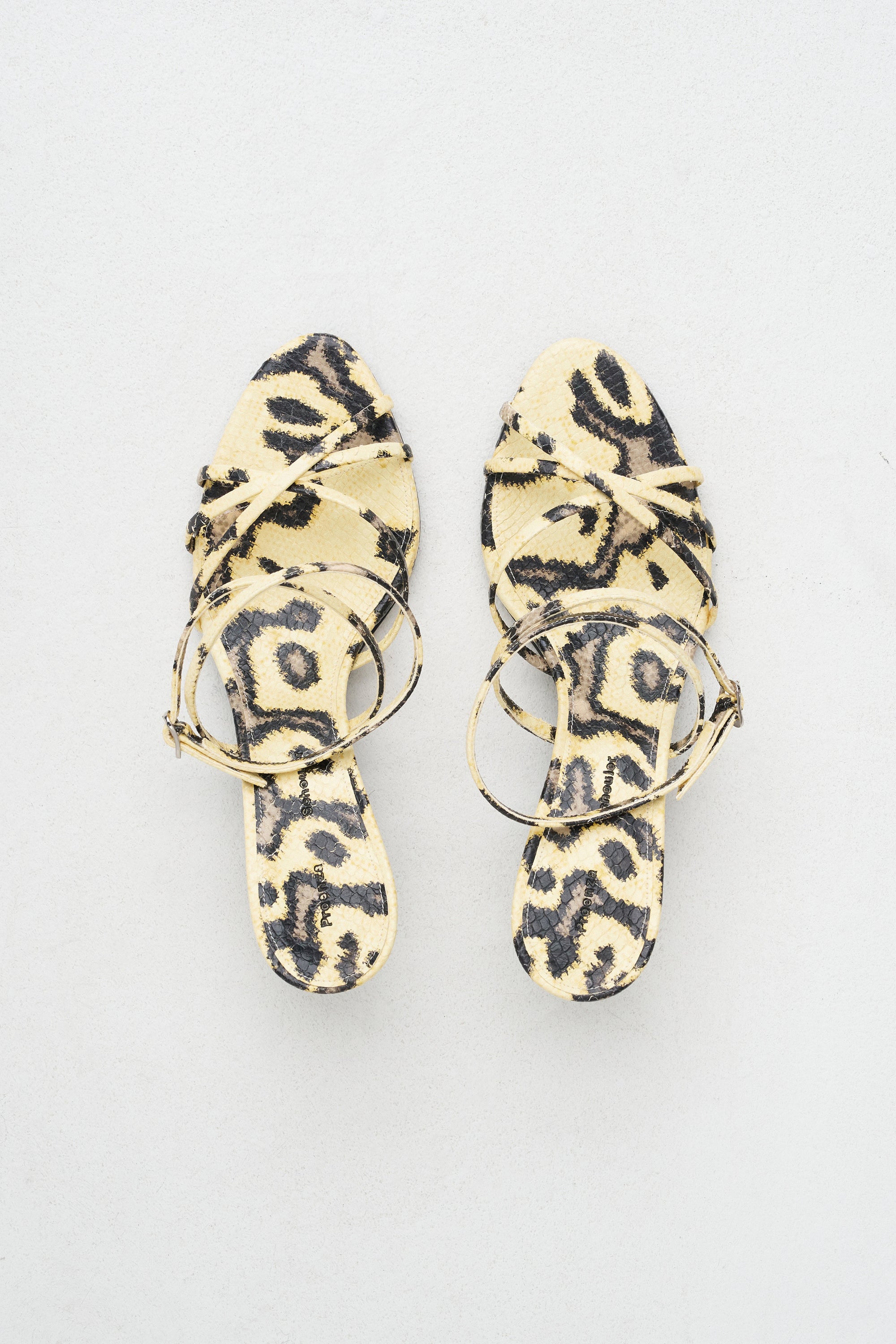 Uma Ankle Strap Sandals, Resin Multi