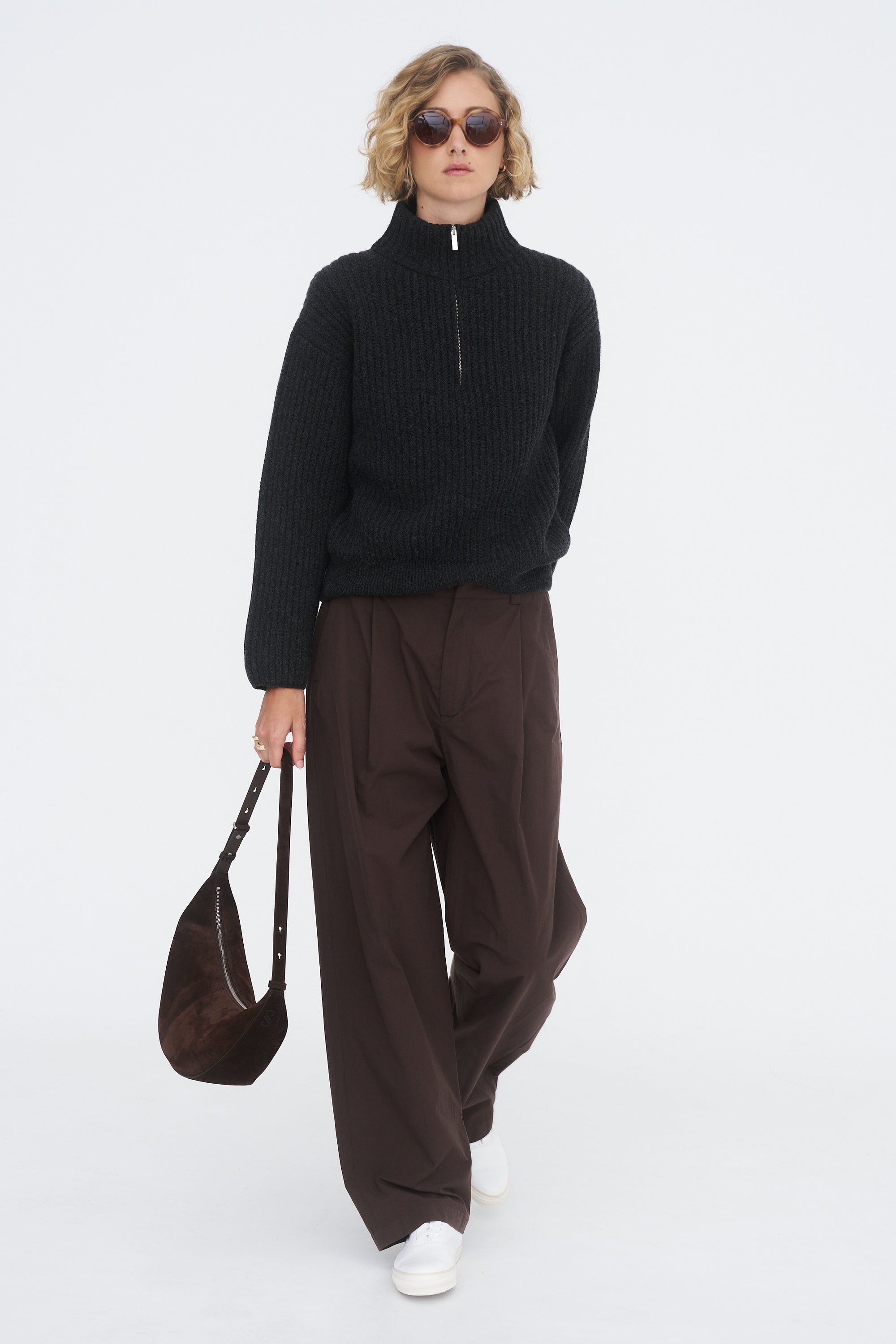 Knit Sweater, Anthracite