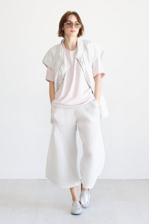 Pleats Please by Issey Miyake - Thicker Bottoms 2, Ice White