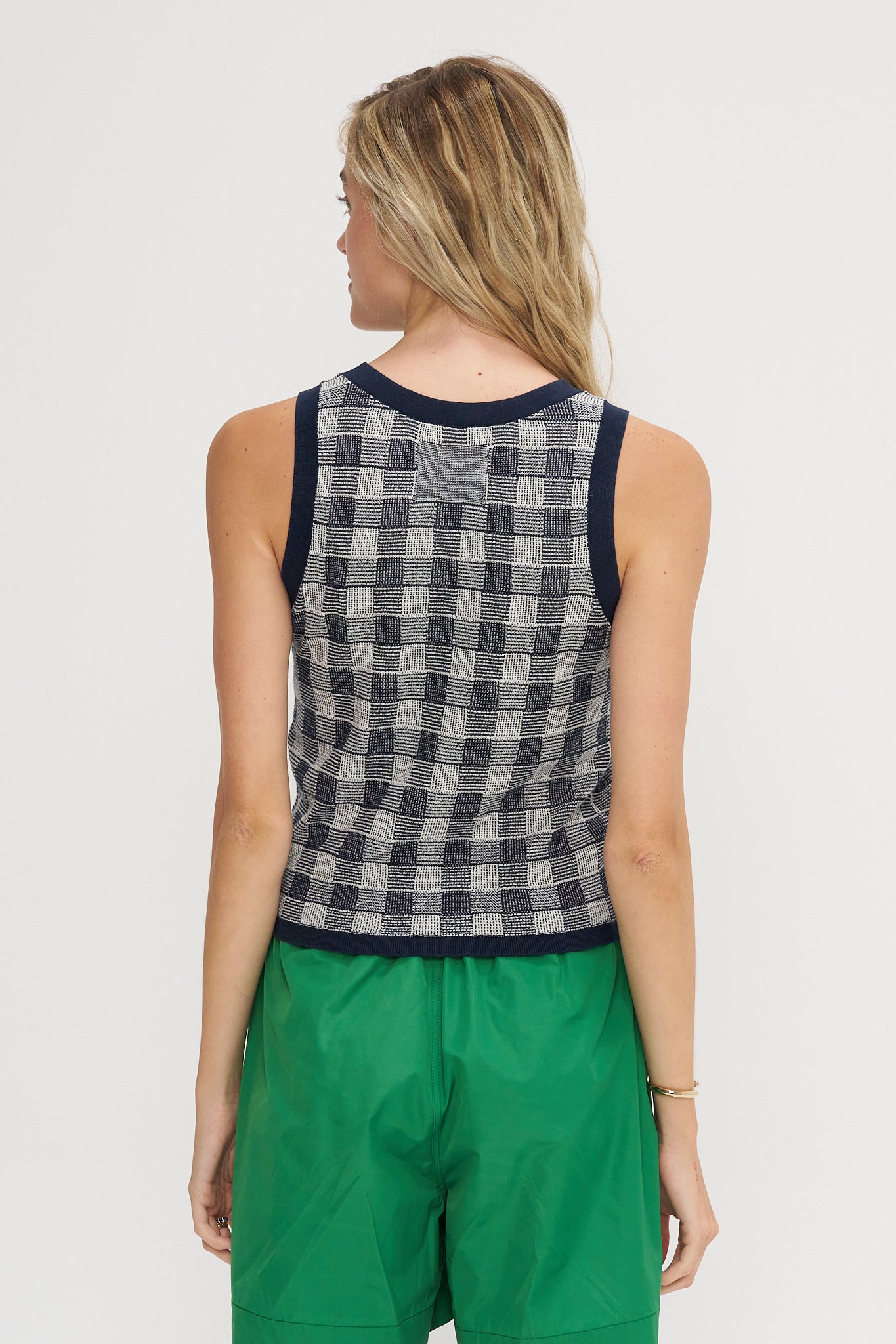 Gingham Tank, Midnight Combo