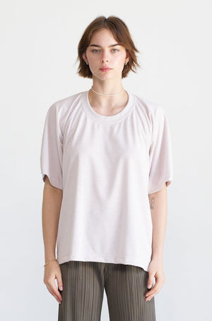 Pleats Please by Issey Miyake - Daily Tee, Gray