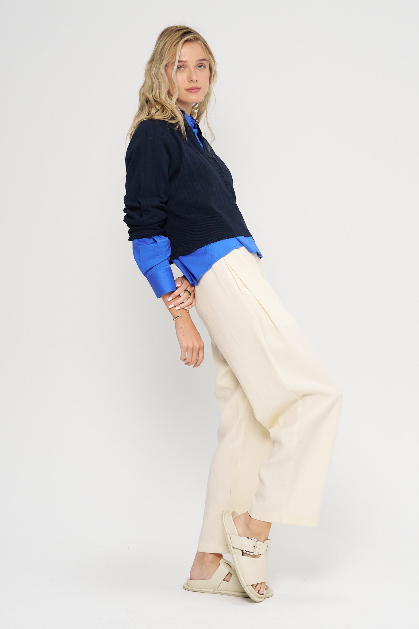 Organic Cotton Polo, Navy