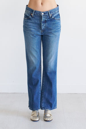 TANAKA - The Boots Jean Trouser, Vintage Blue