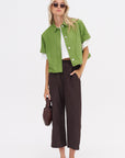 Lyla 2.0 Cropped Pant, Choco