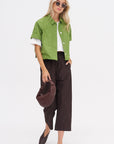 Lyla 2.0 Cropped Pant, Choco