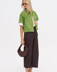 Lyla 2.0 Cropped Pant, Choco