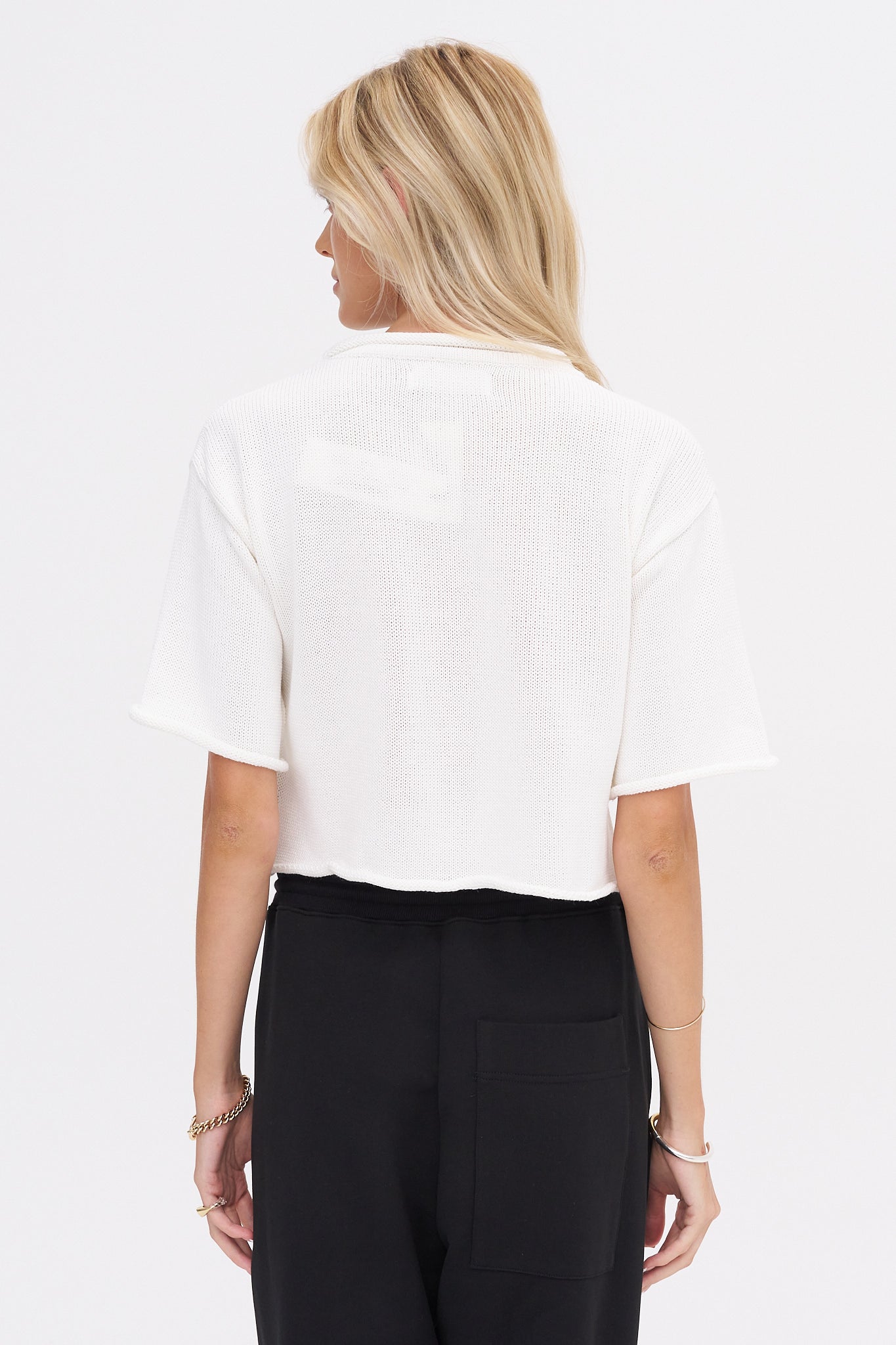 Marguerite Sweater, White