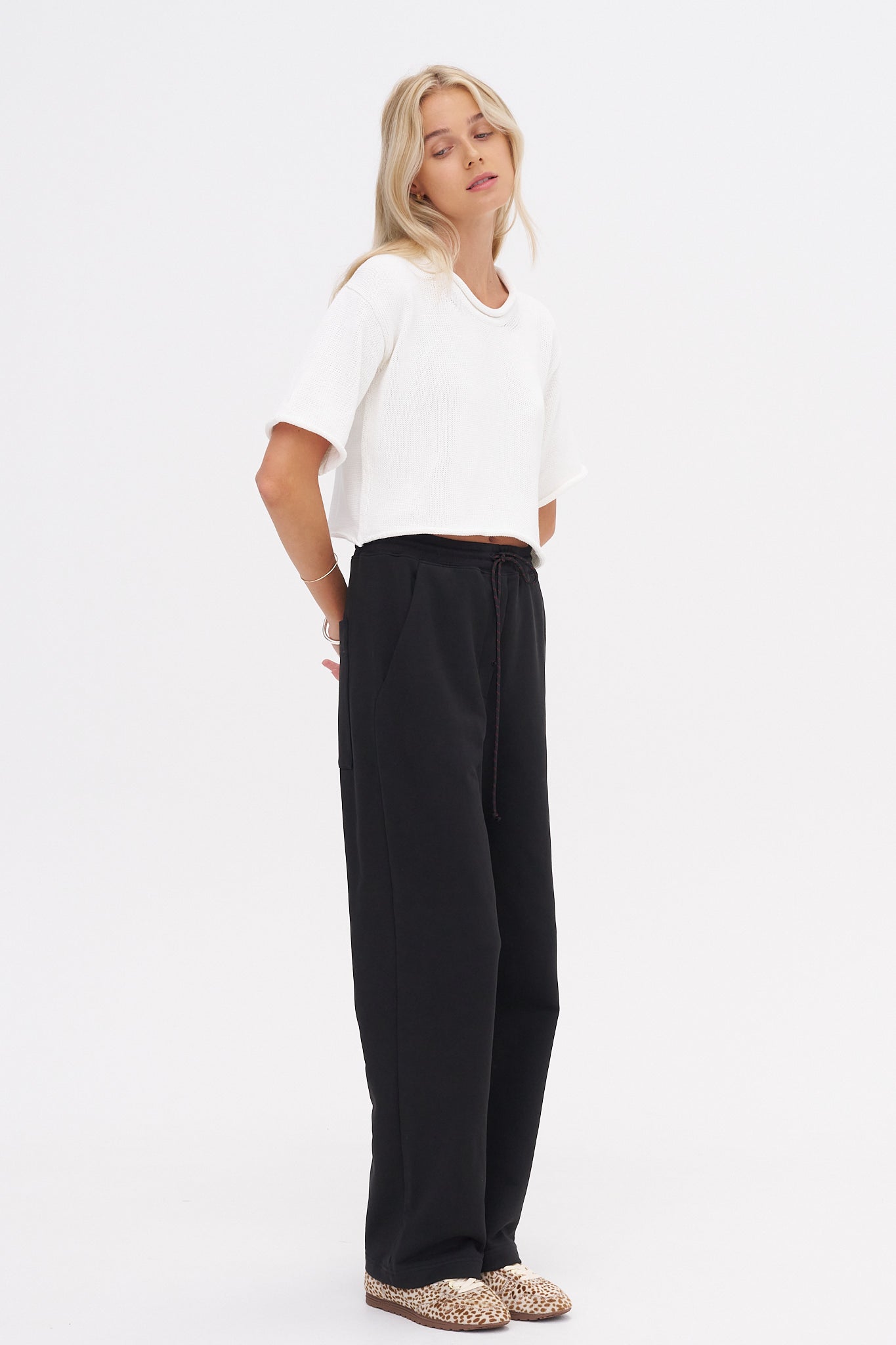 Marguerite Sweater, White