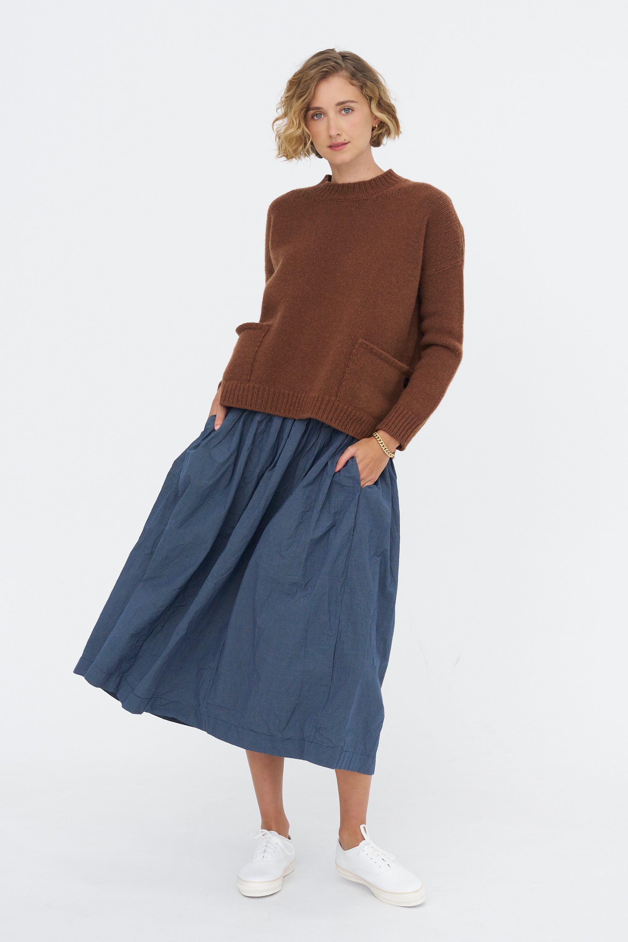Farmer Skirt, Mirco Checks