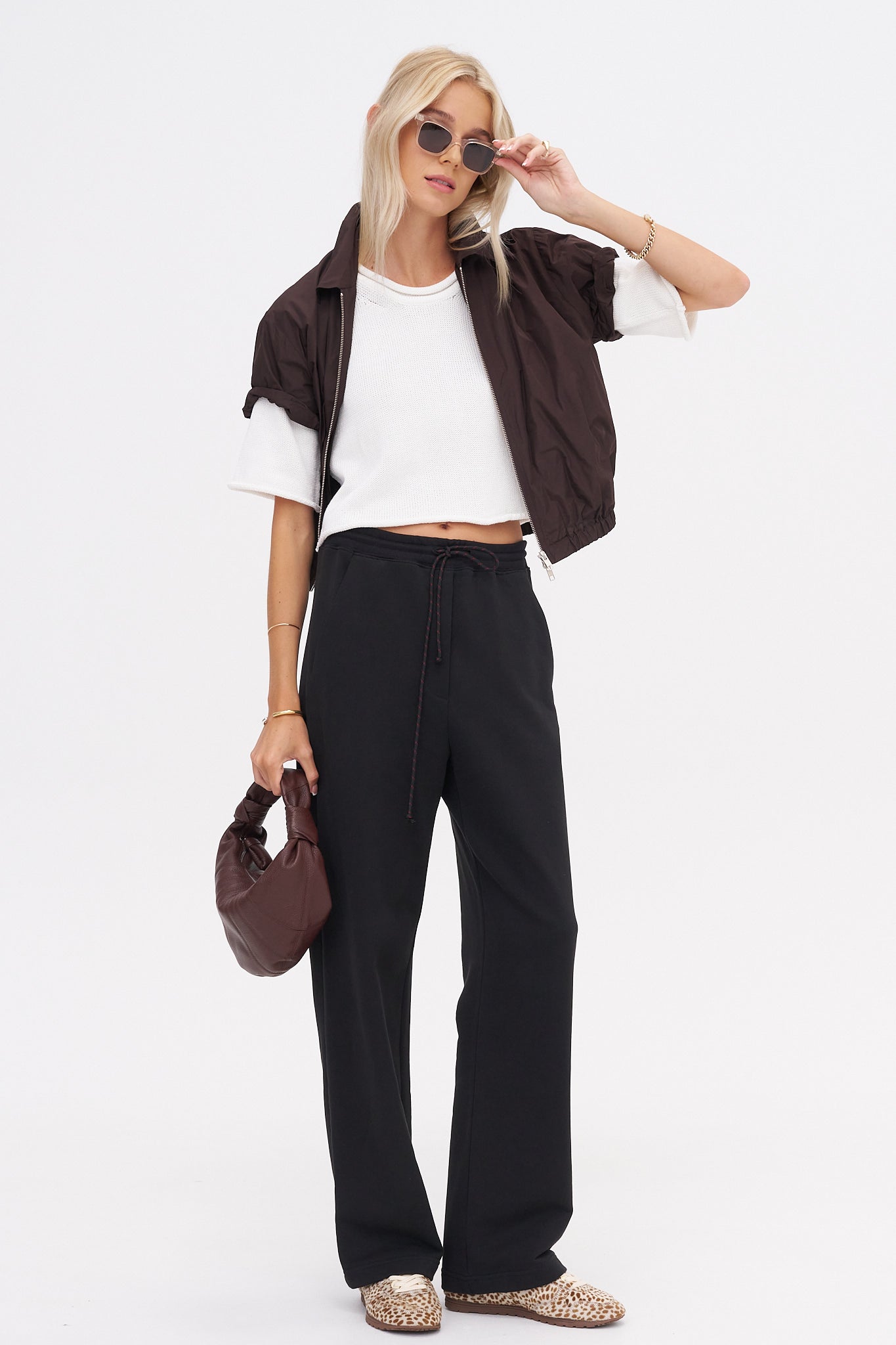 Marguerite Sweater, White