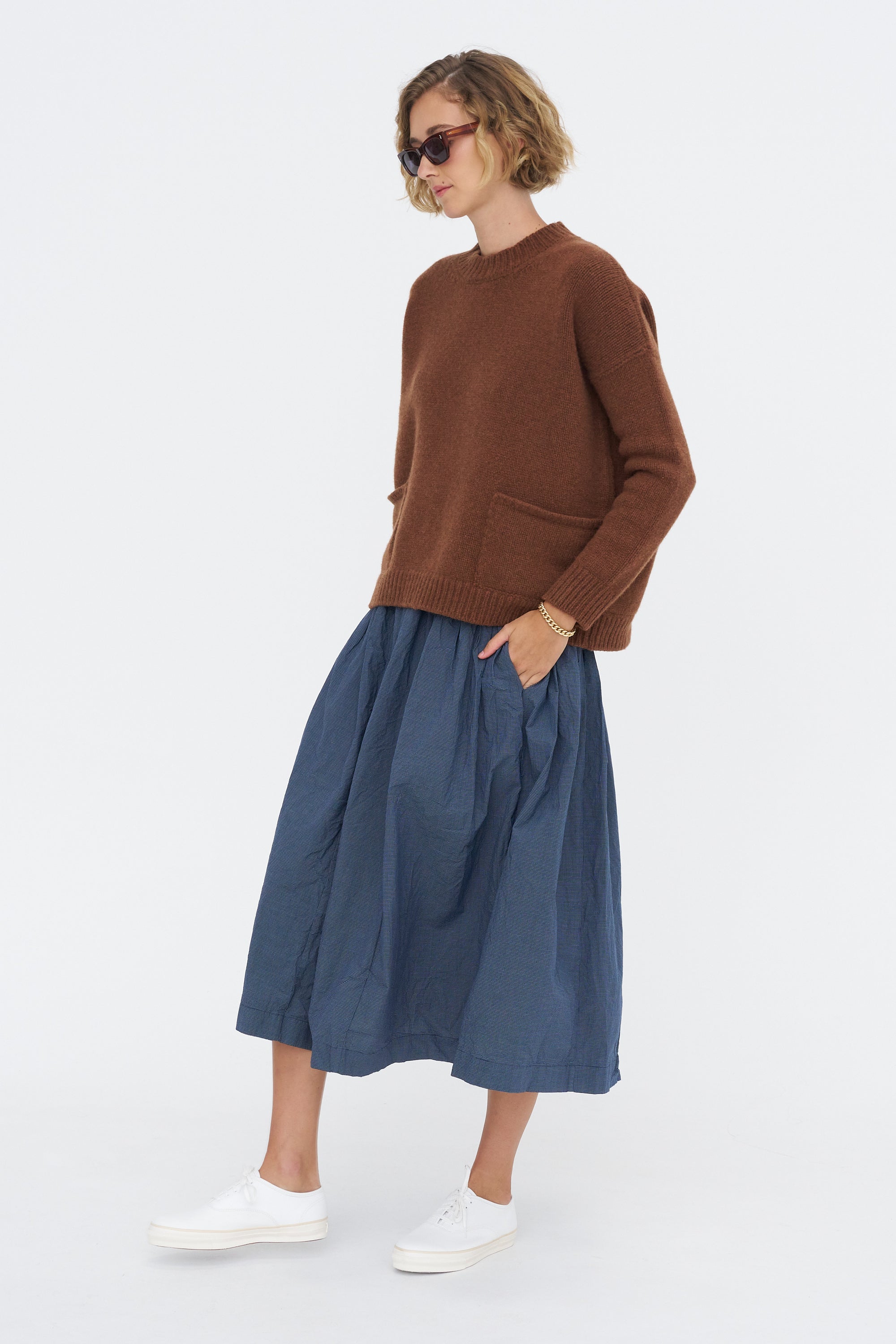 Farmer Skirt, Mirco Checks