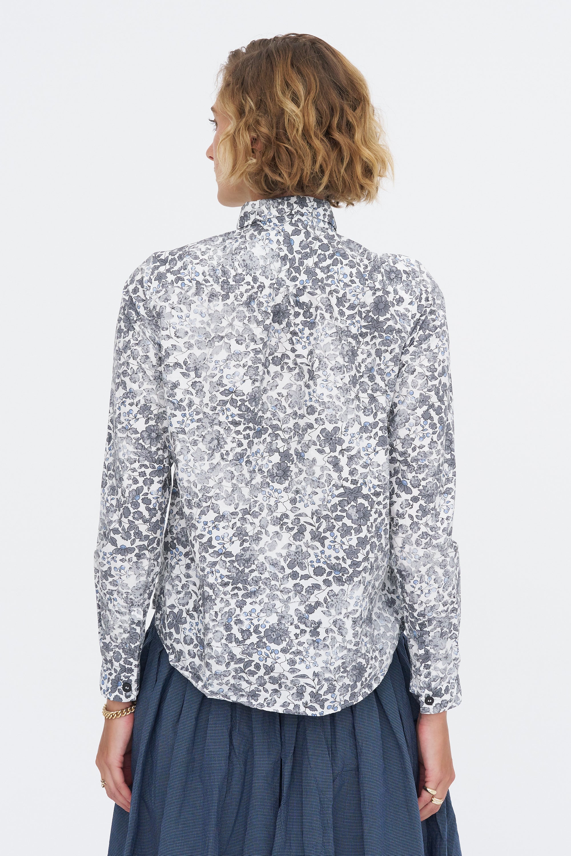 Tyrol Shirt, Bright Flower