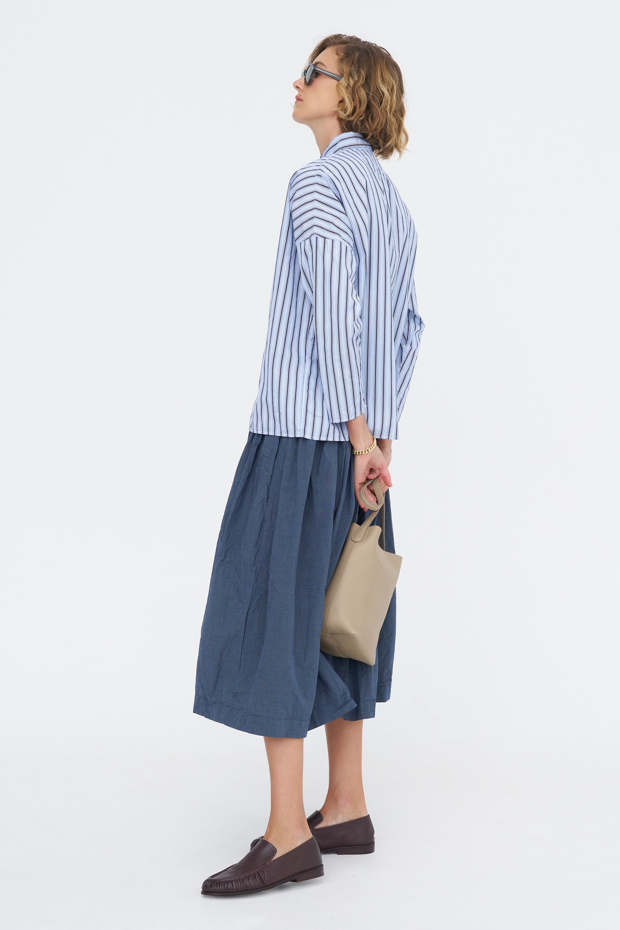 Tina Shirt, Multi Stripe