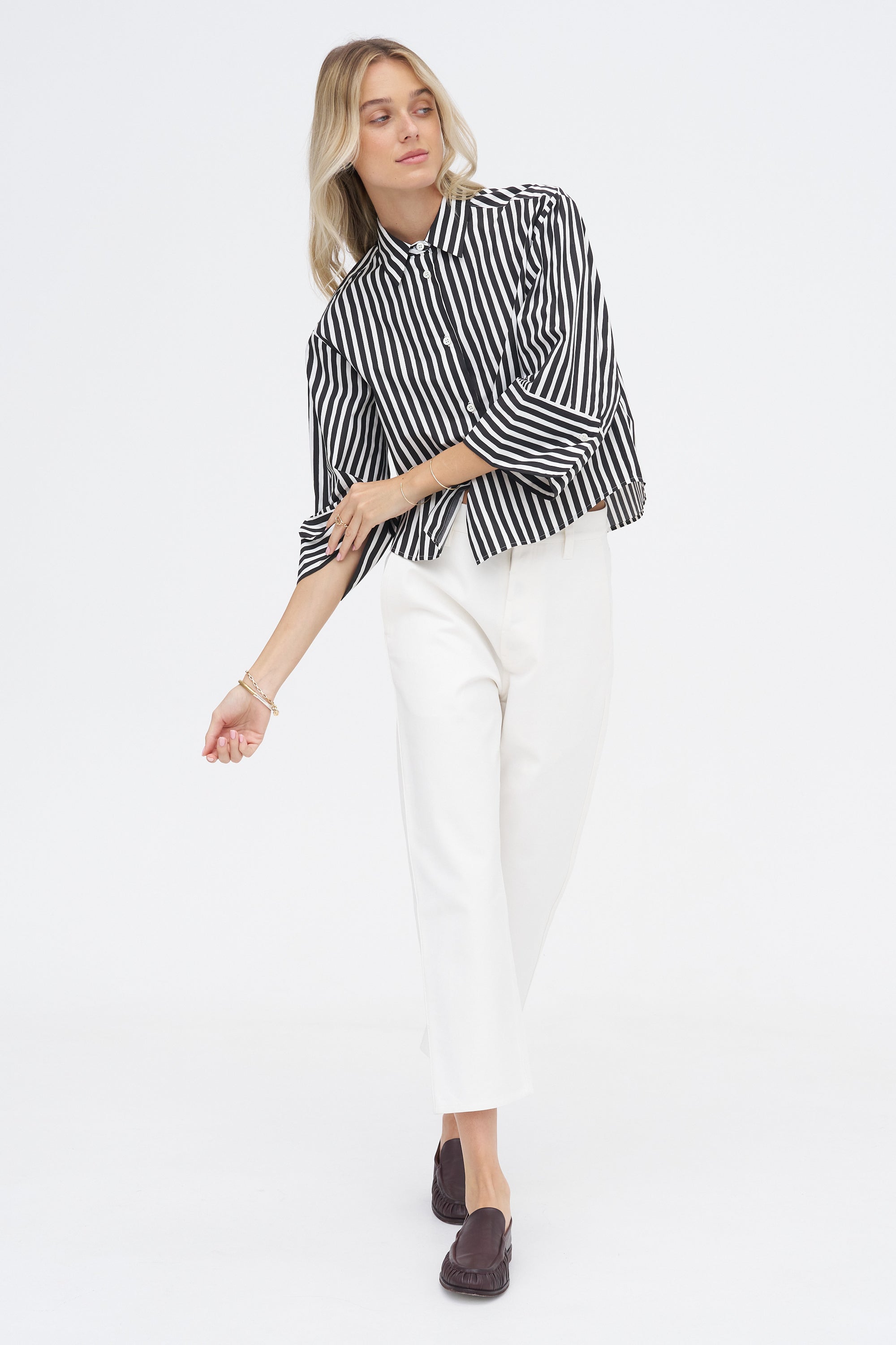 Andrea Shirt, Black &amp; White