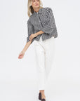 Andrea Shirt, Black & White