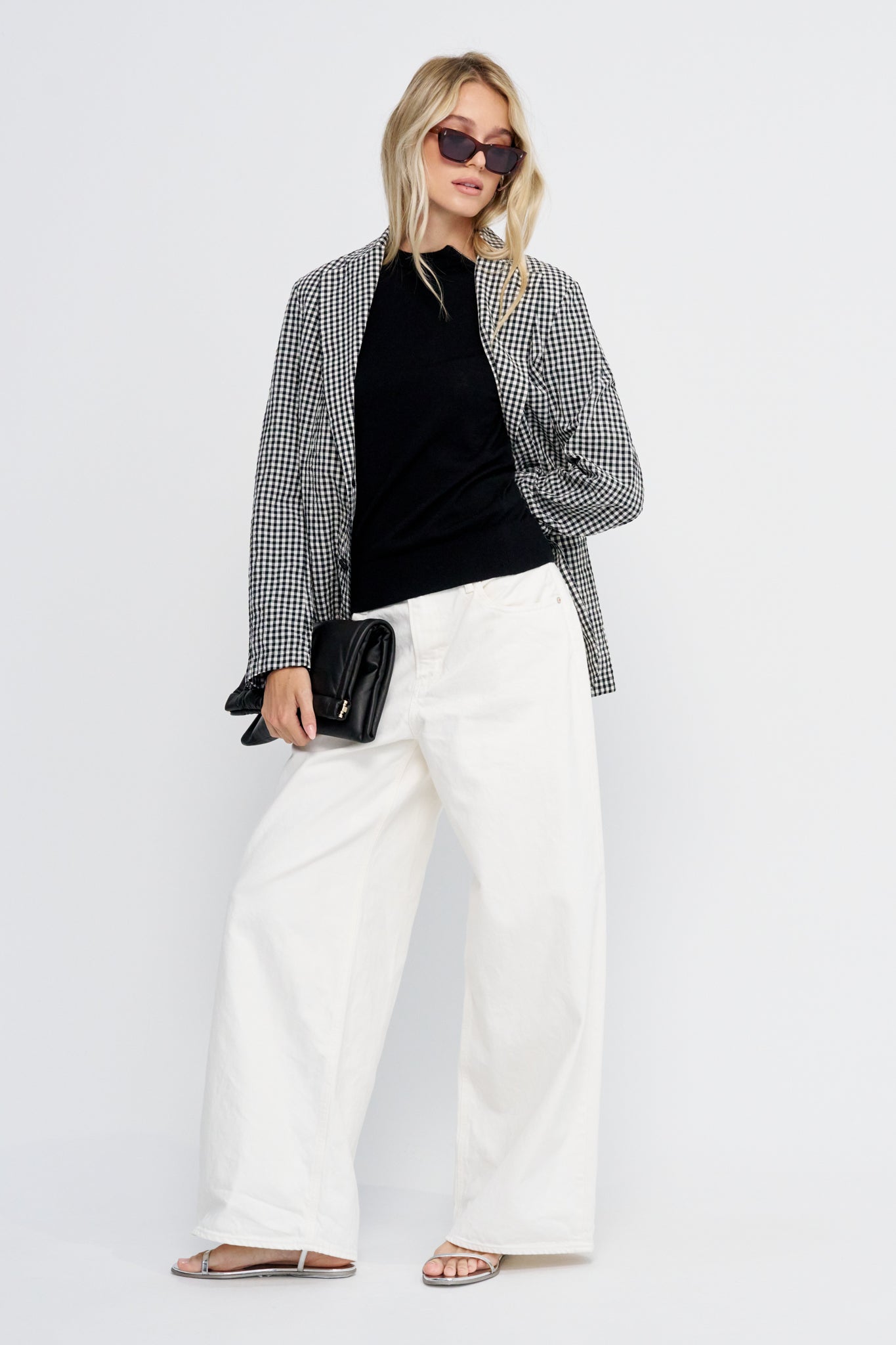 Tribeca Super Wide Pants, White