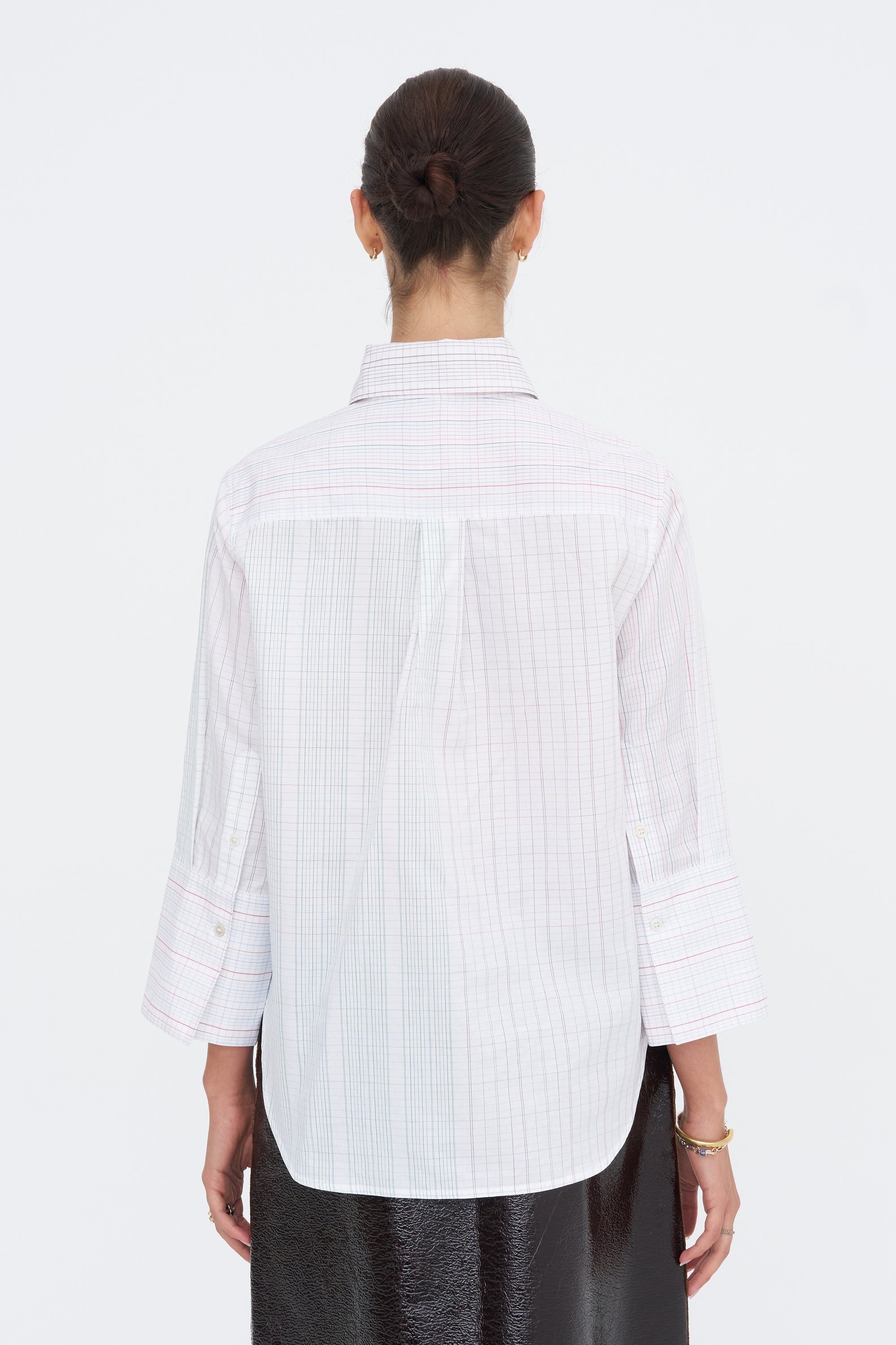 Nico Petite Shirt, Stripe Mix