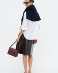 Nico Petite Shirt, Stripe Mix
