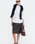 Nico Petite Shirt, Stripe Mix