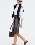 Nico Petite Shirt, Stripe Mix