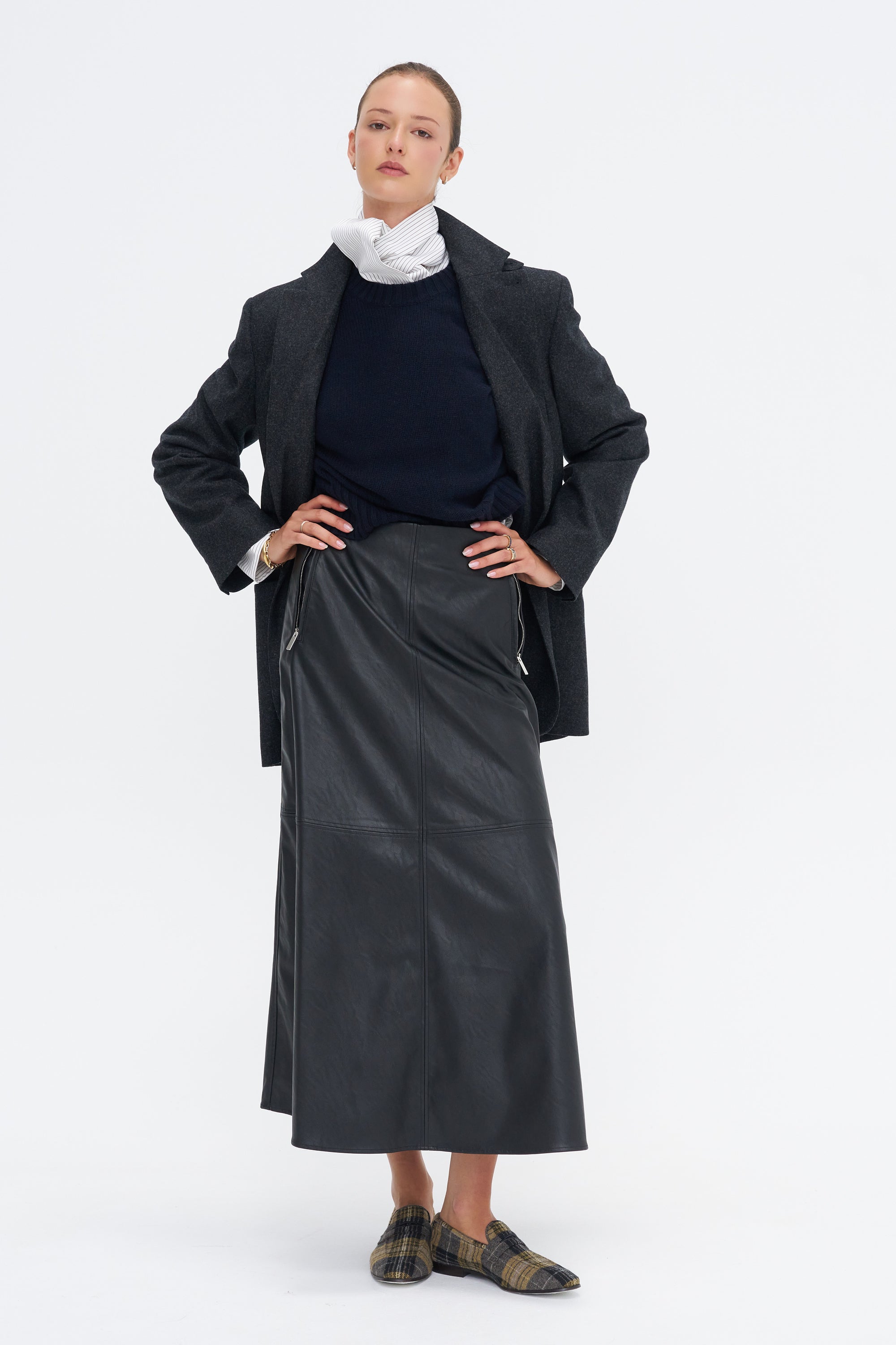 A-Line Skirt, Black