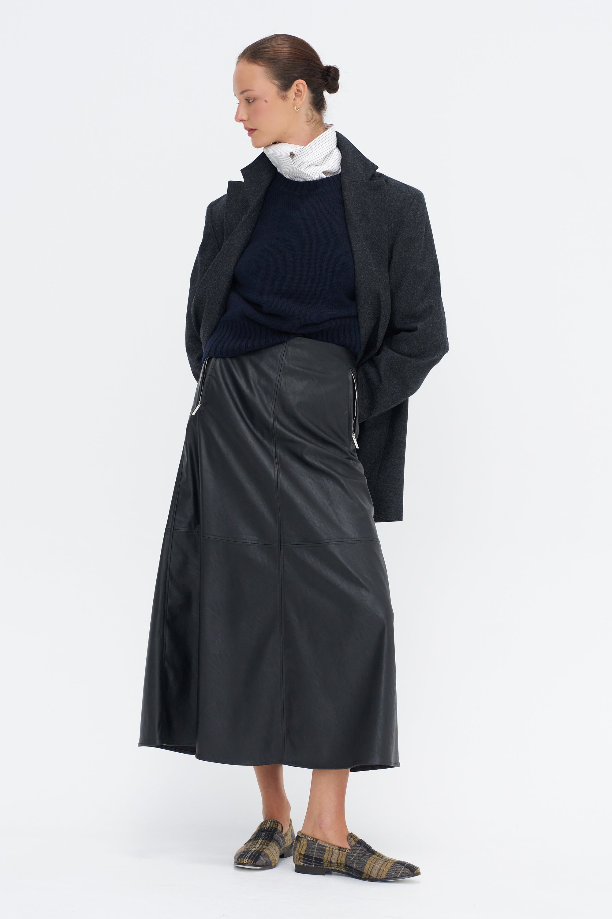 A-Line Skirt, Black