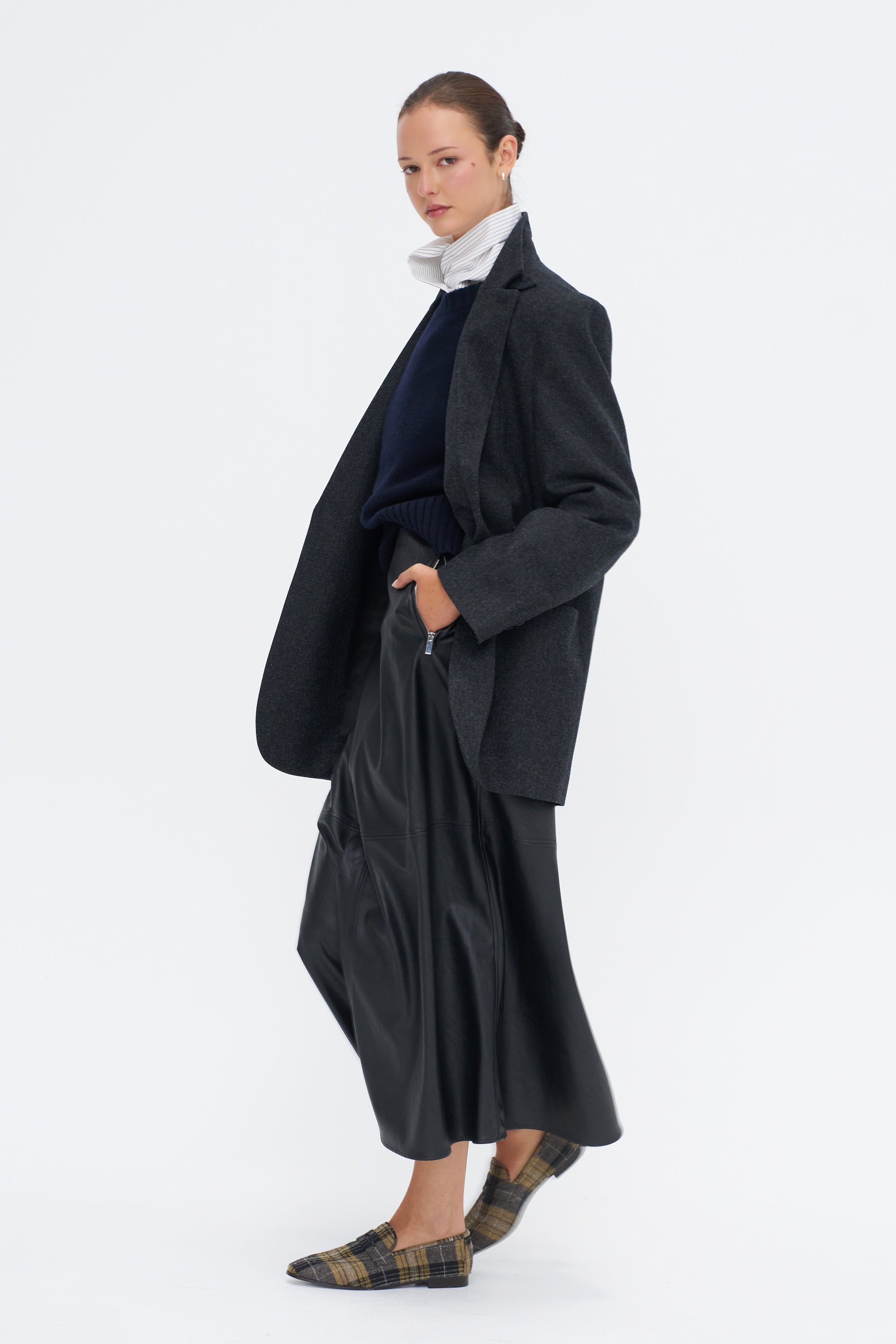 A-Line Skirt, Black