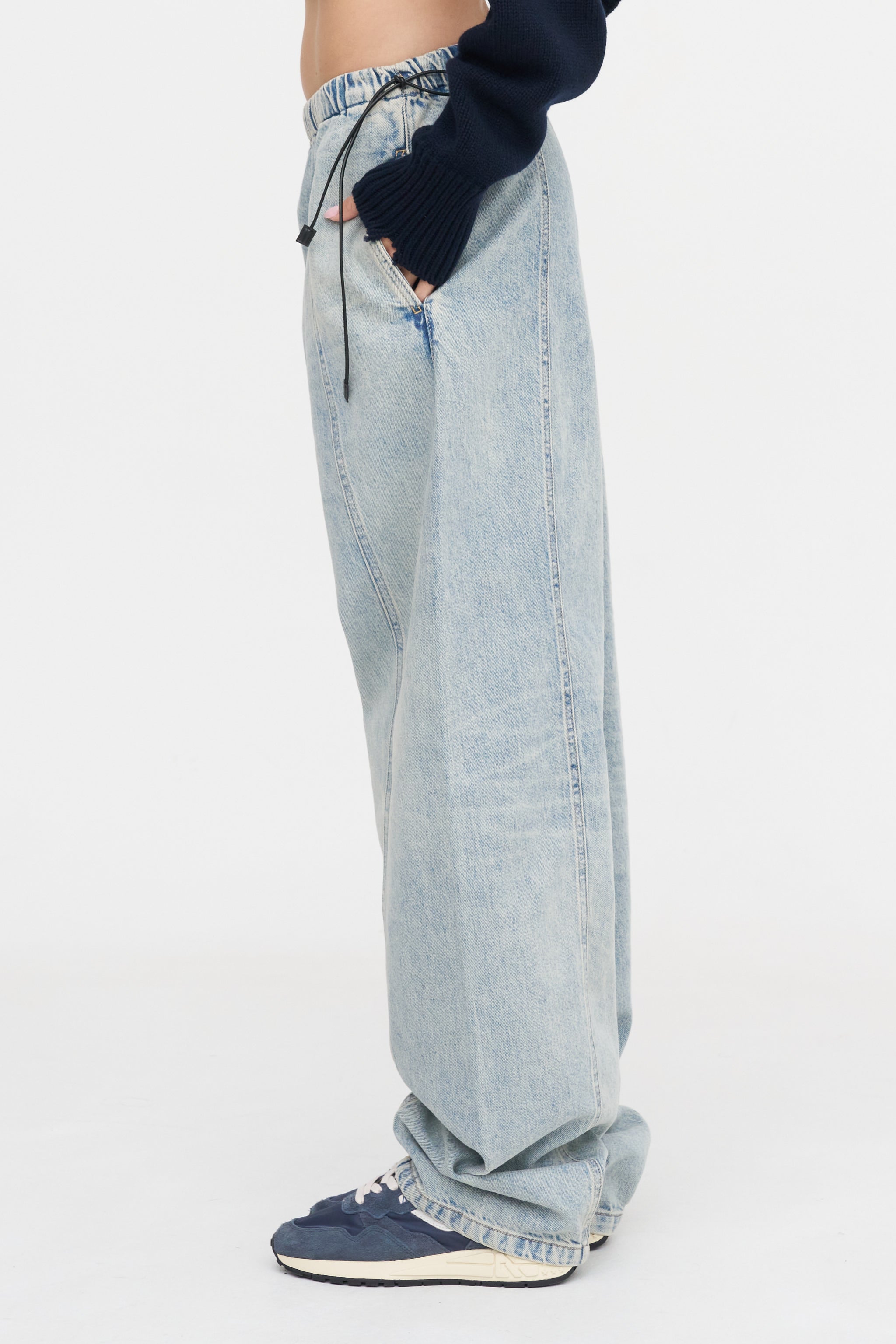 Haikure Angel Denim, Authentic Lax – Kick Pleat