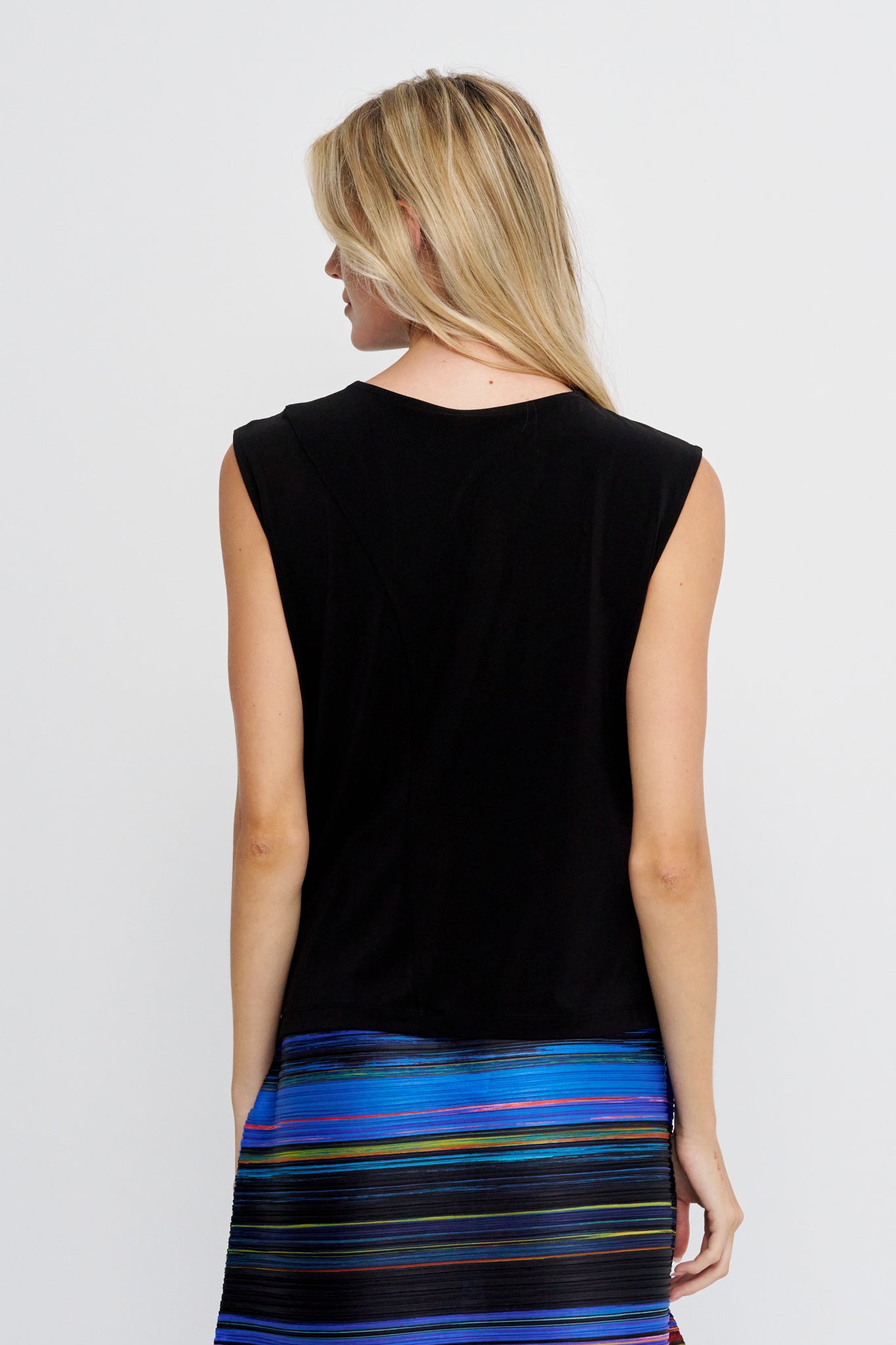 Drape Jersey-56, Black