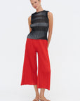 Stripe Plating Knit, Black