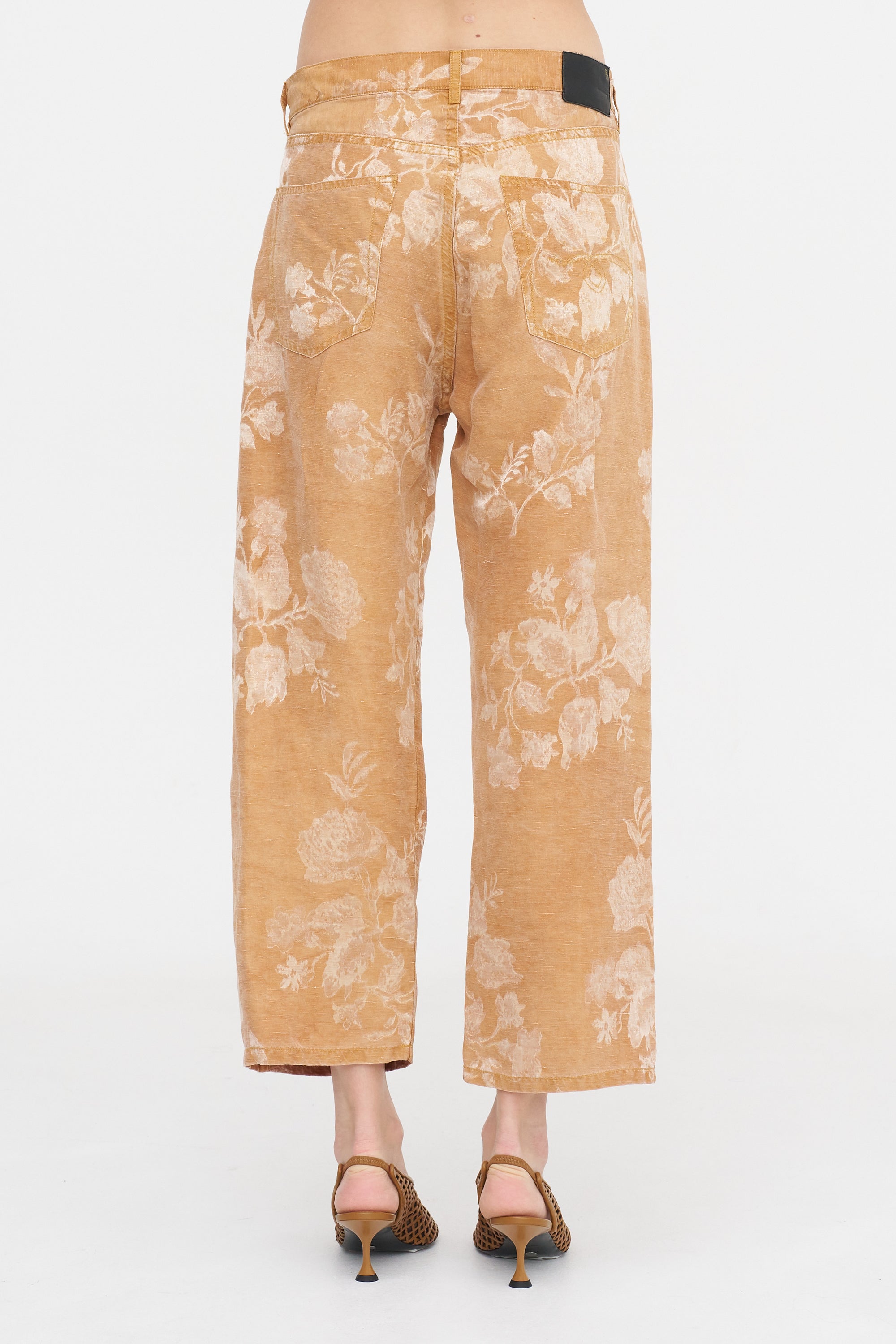 X-BF Pant, Orange Floral
