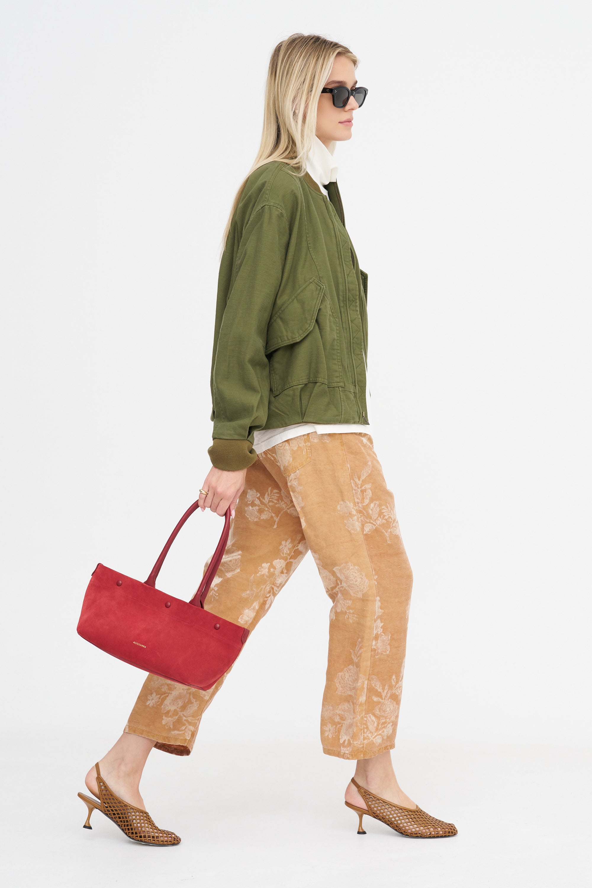 X-BF Pant, Orange Floral