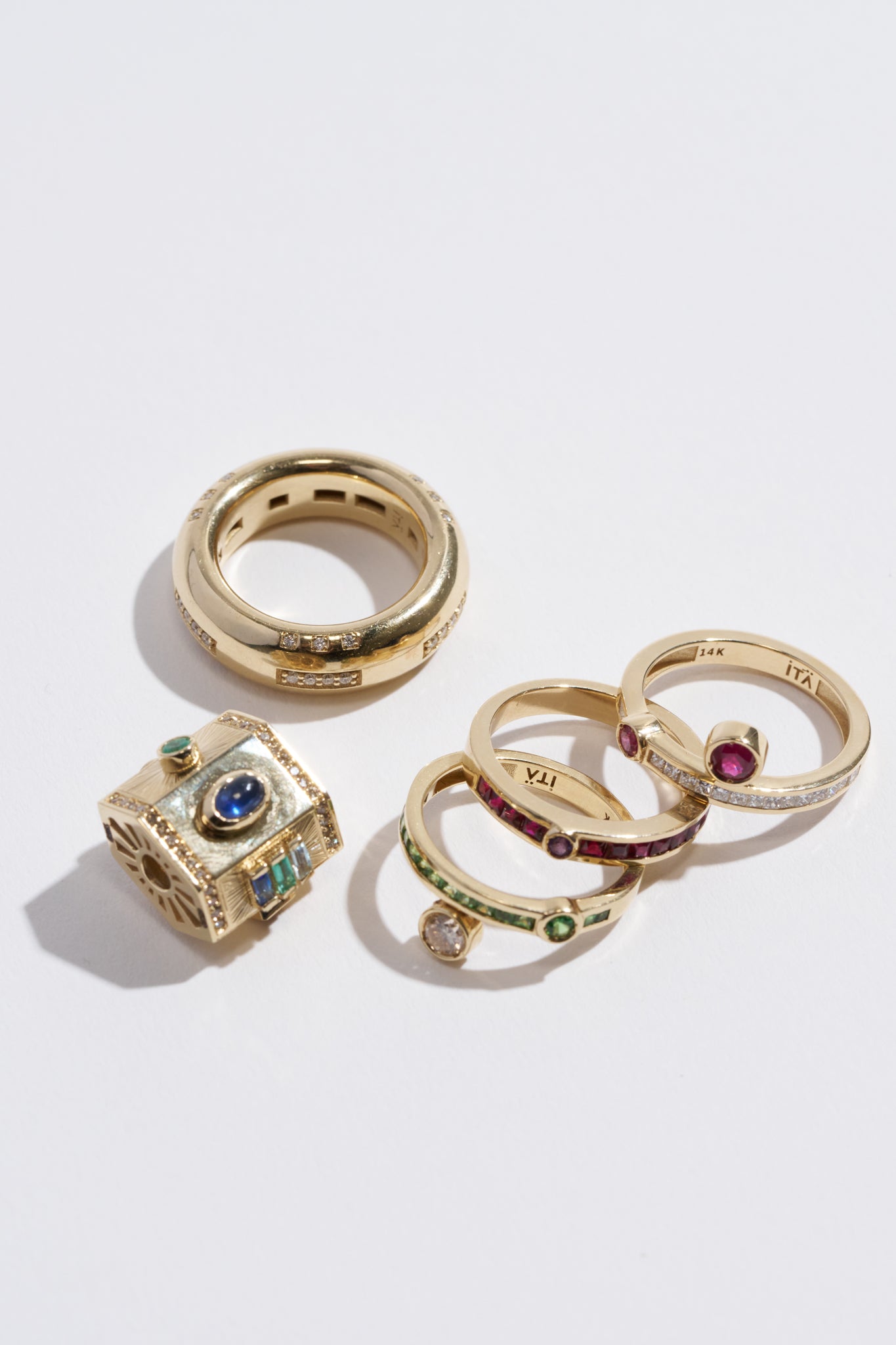 ¡Buenos Días! “Esperanza” Ring, Tsavorites