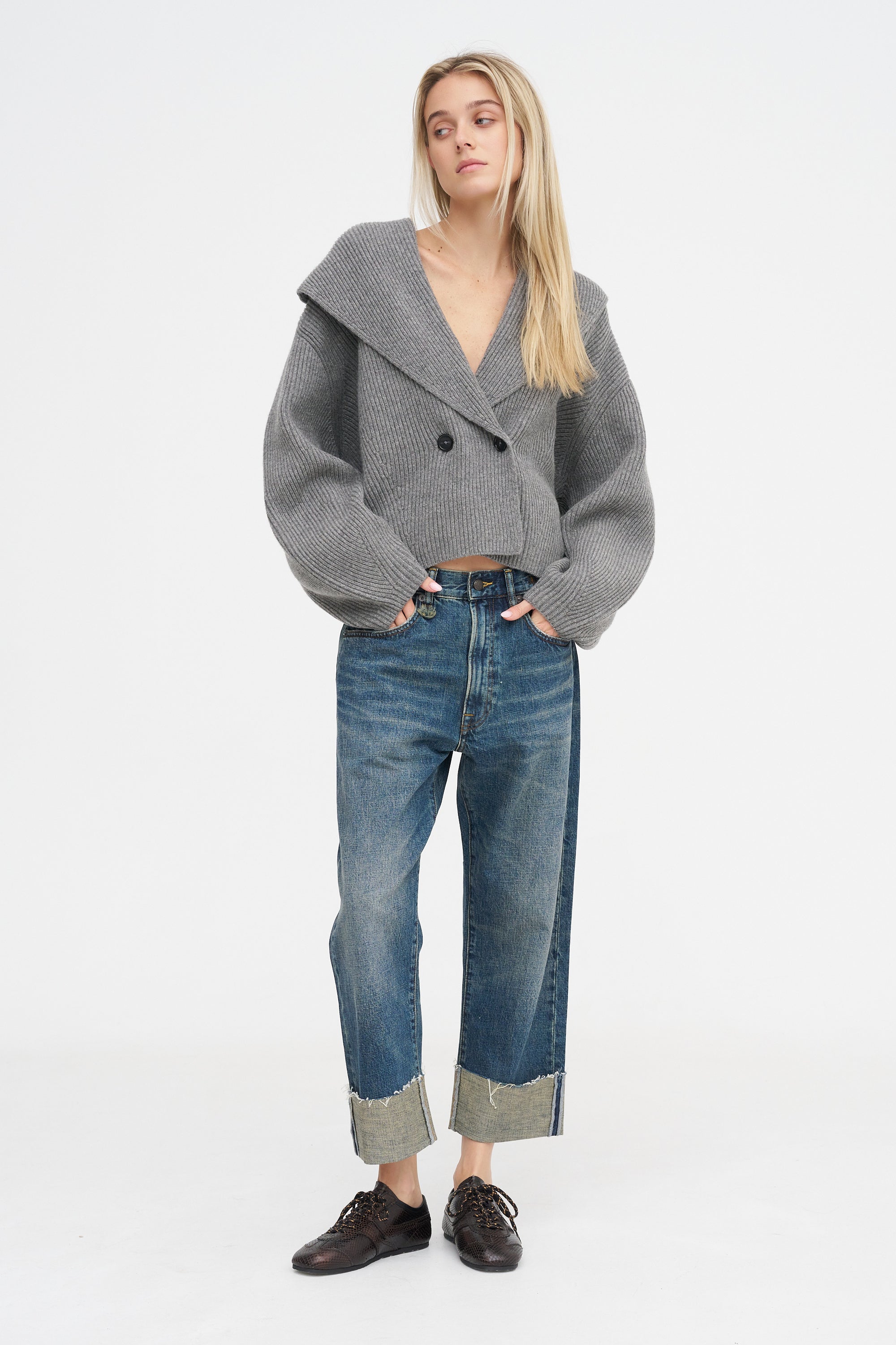 Cuffed X-BF Jean, Renegade Blue