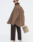 Oversized Shirt, Bourbon