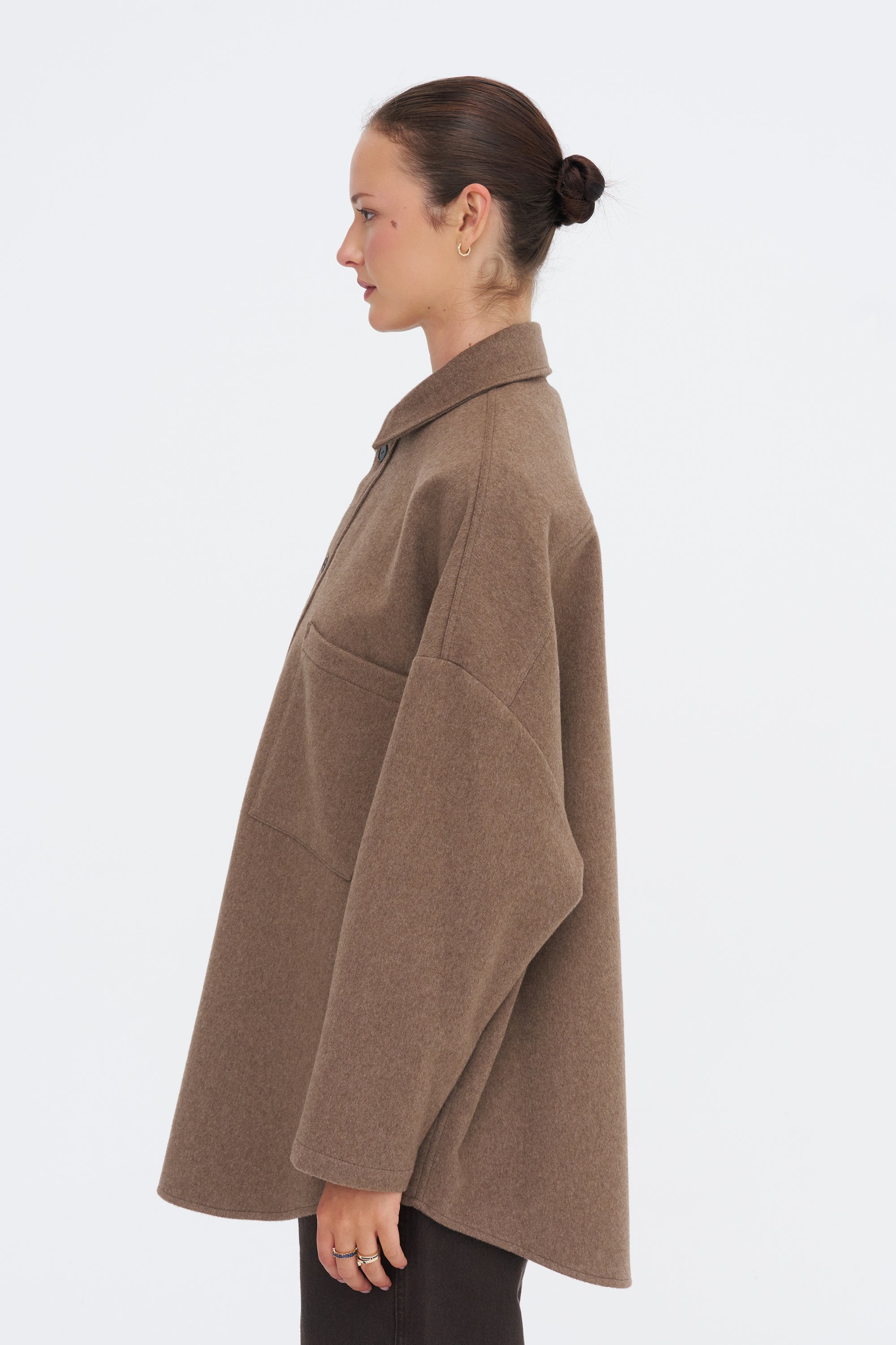 Oversized Shirt, Bourbon