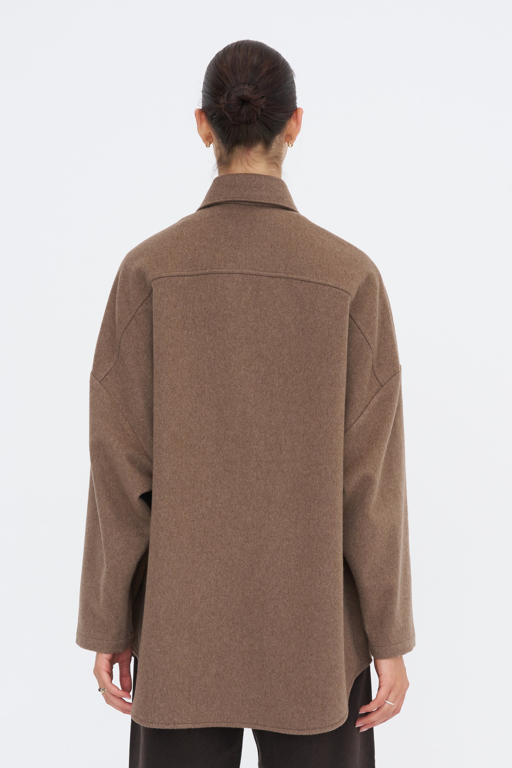 Oversized Shirt, Bourbon