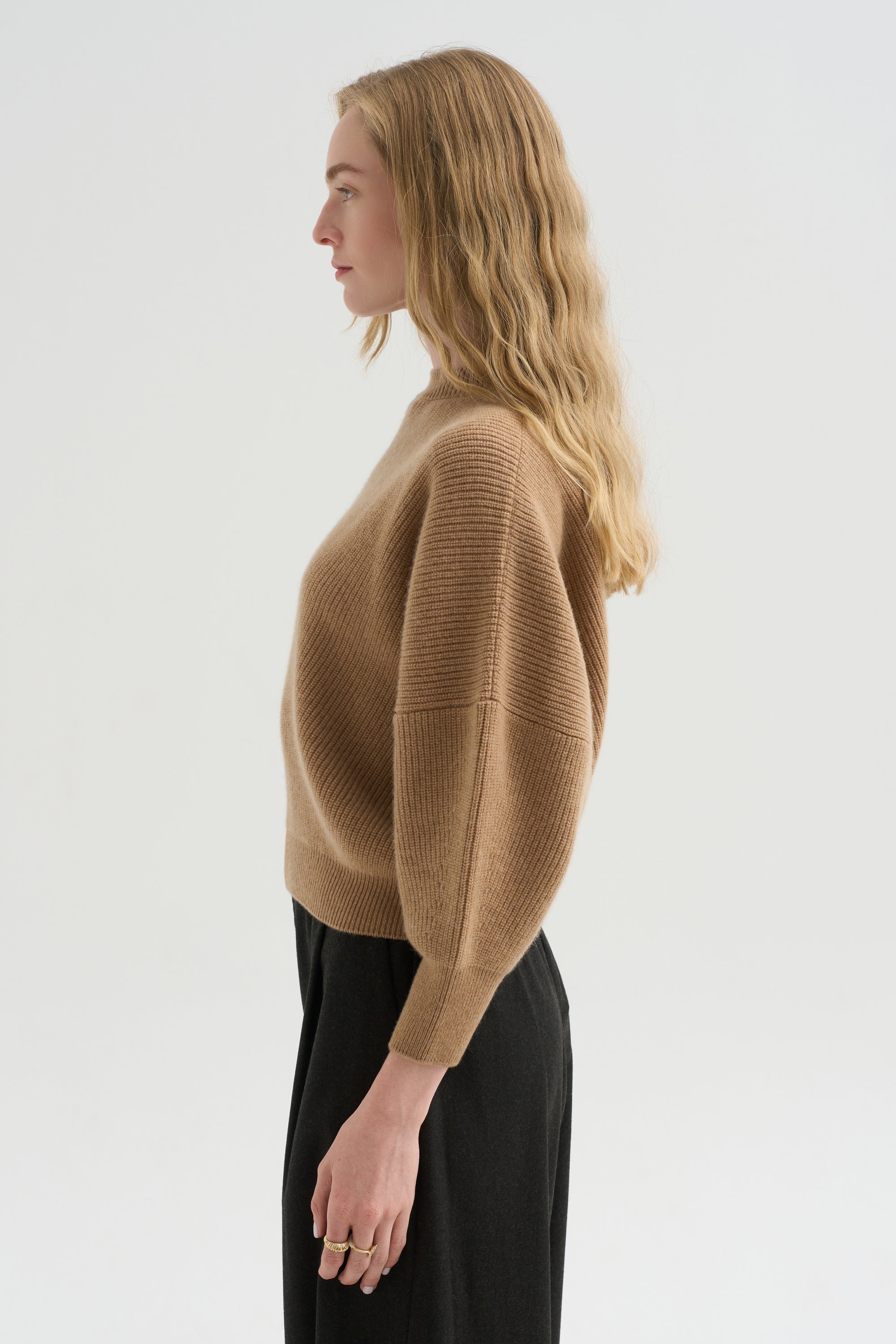 Mina Batwing Three-Quarter Sweater