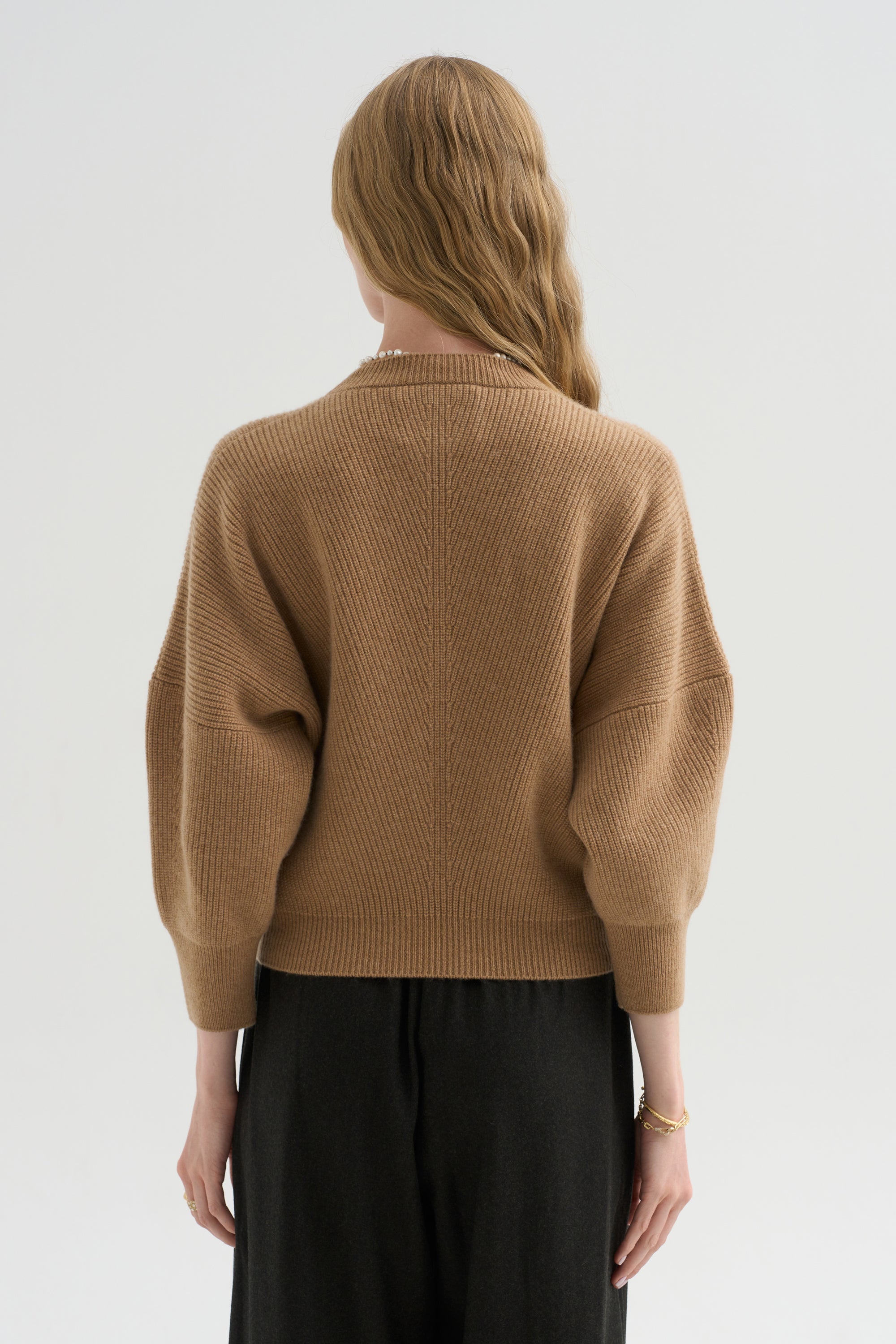 Mina Batwing Three-Quarter Sweater