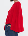 Crew Cape Knit, Poppy