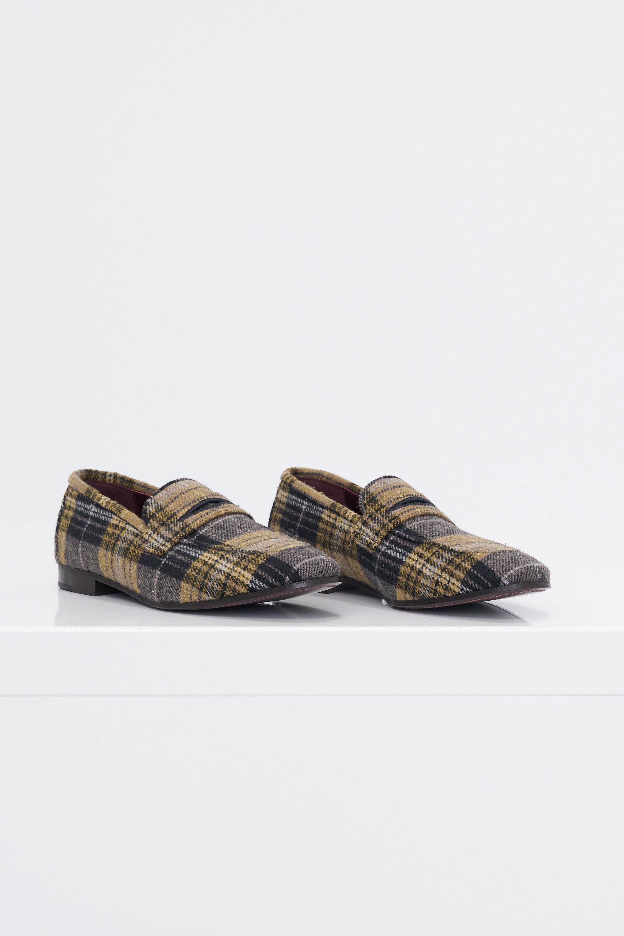 Tartan Flaneur, Beige &amp; Brown