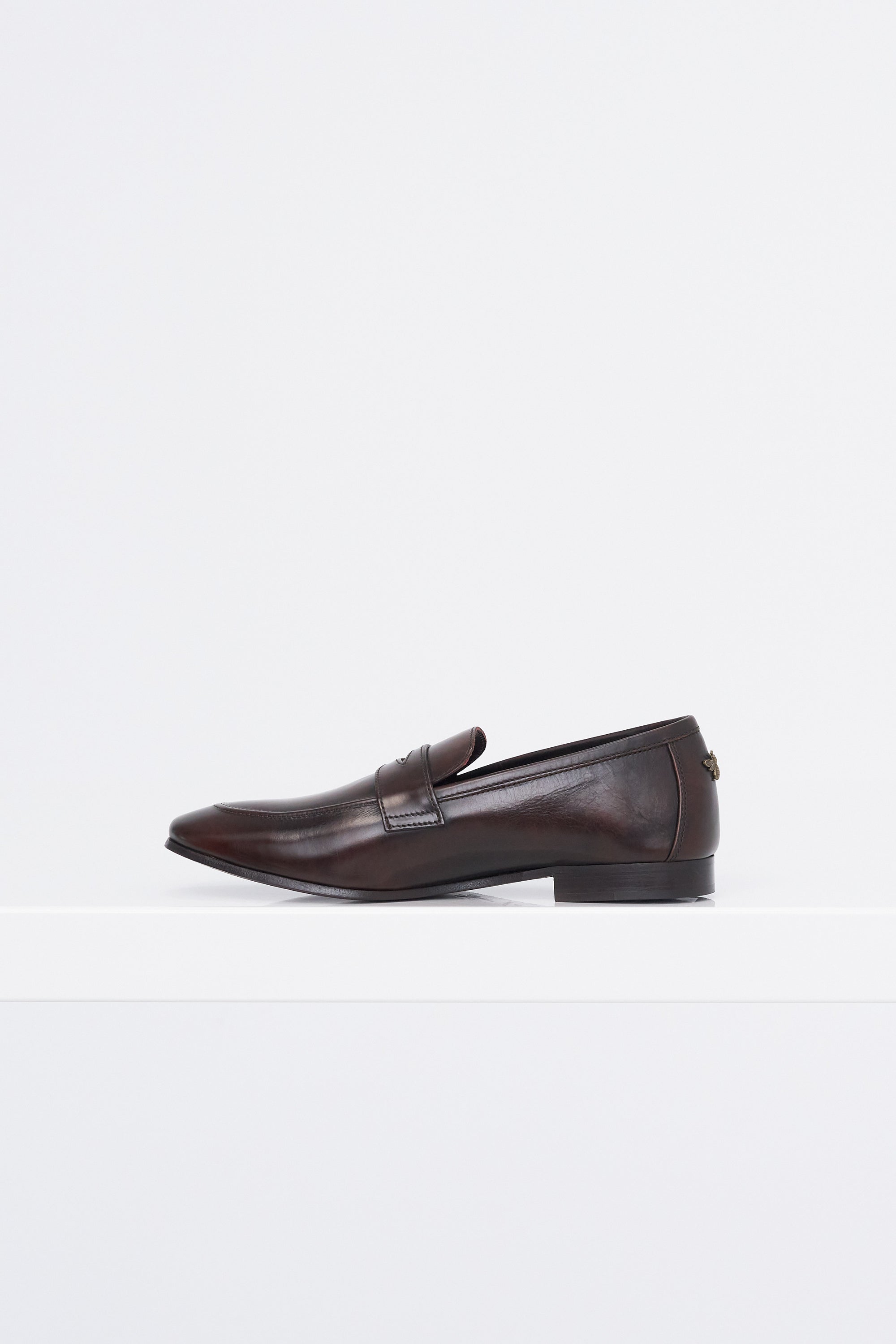 Degradè Brushed Leather Flaneur, Brown
