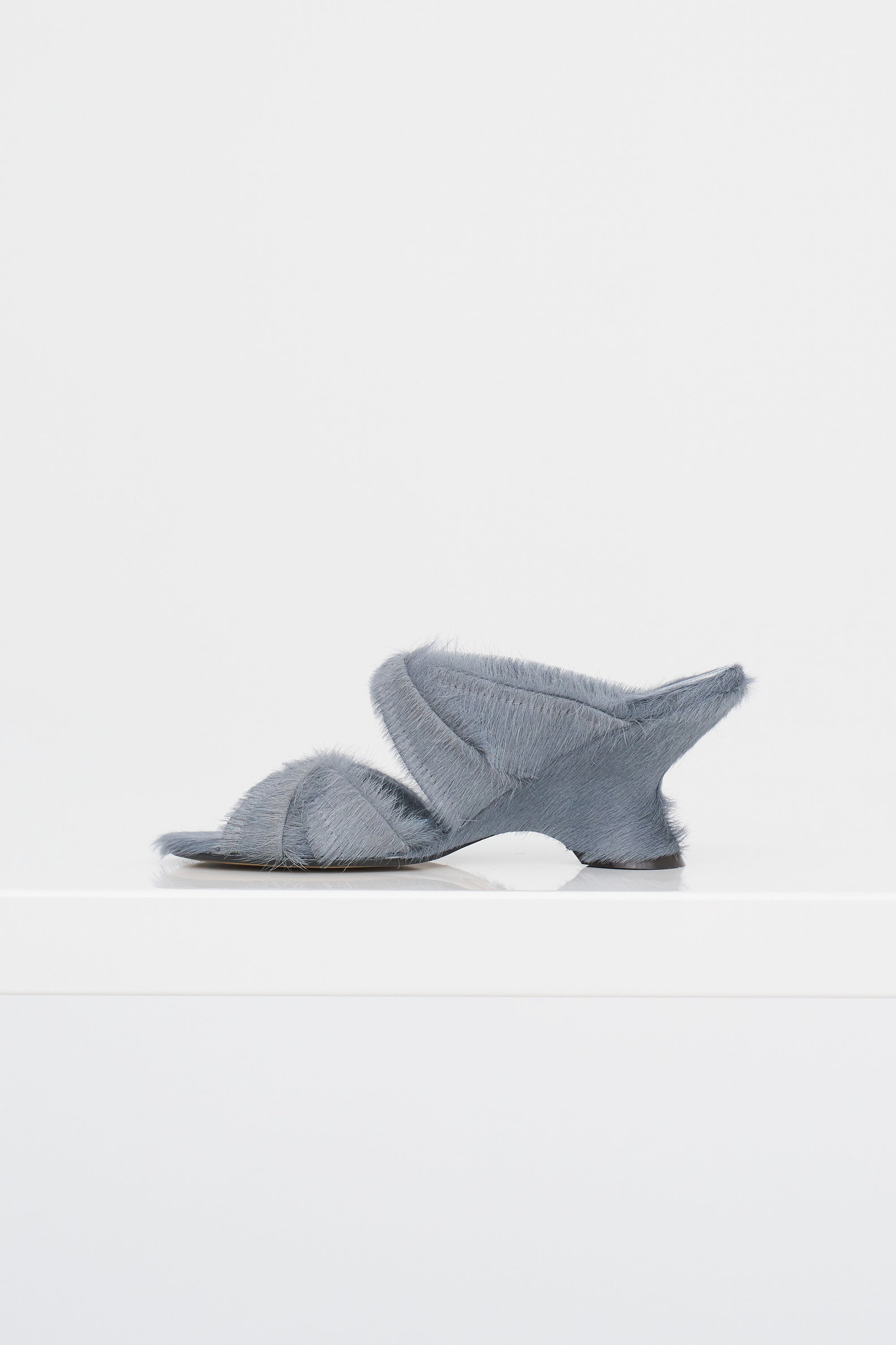Open Toe Pumps, Pale Blue