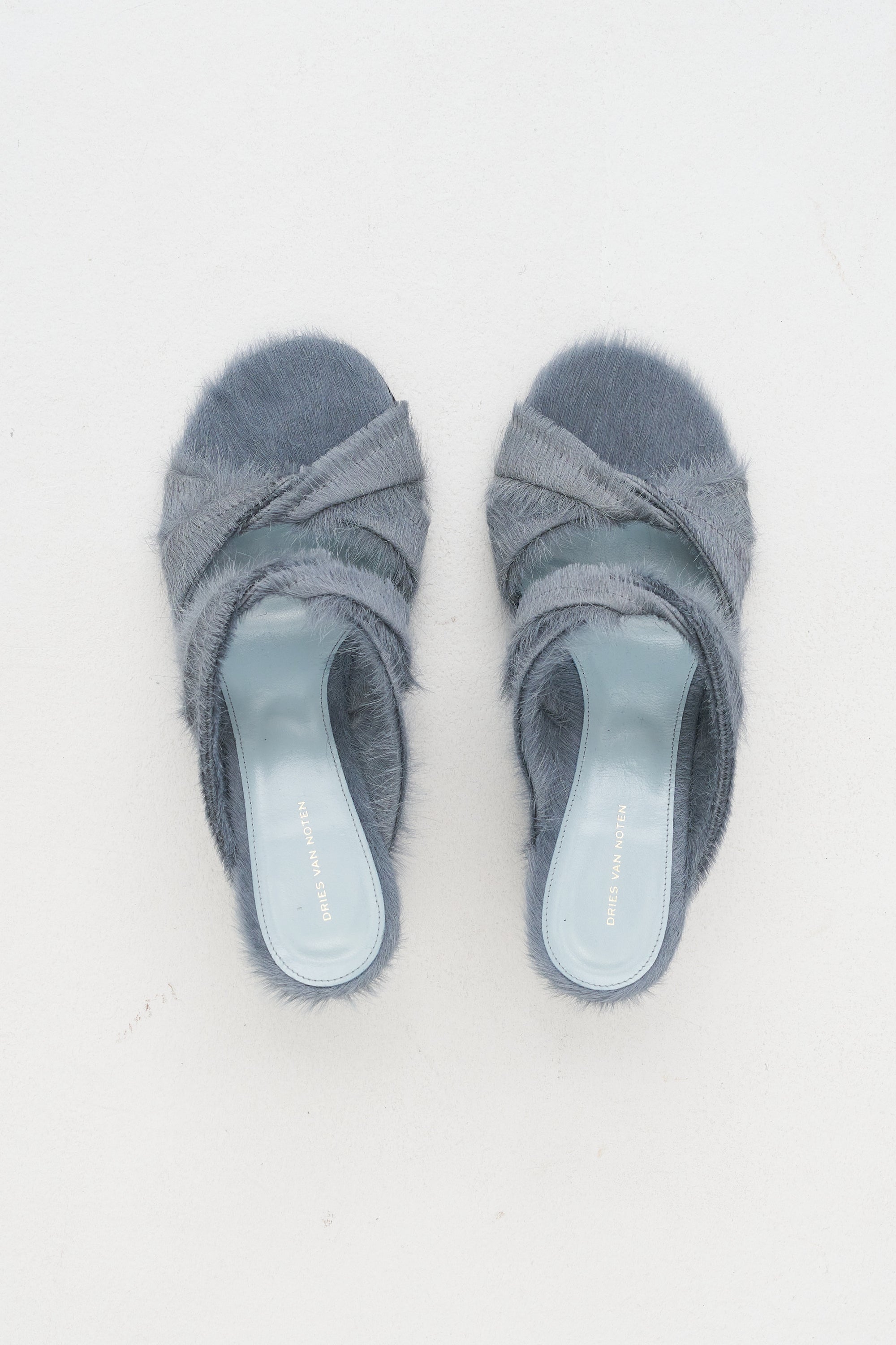Open Toe Pumps, Pale Blue