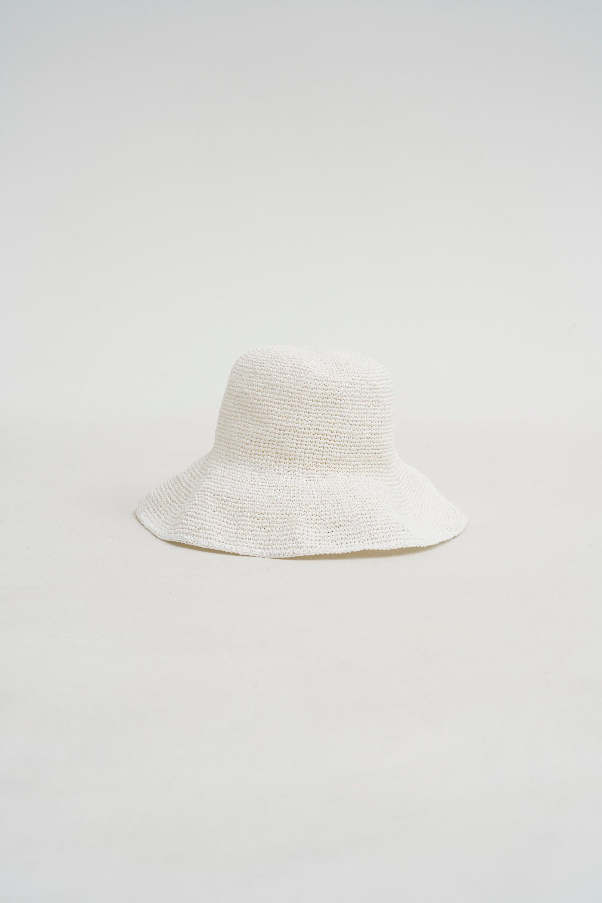 Paper Sun Hat, White