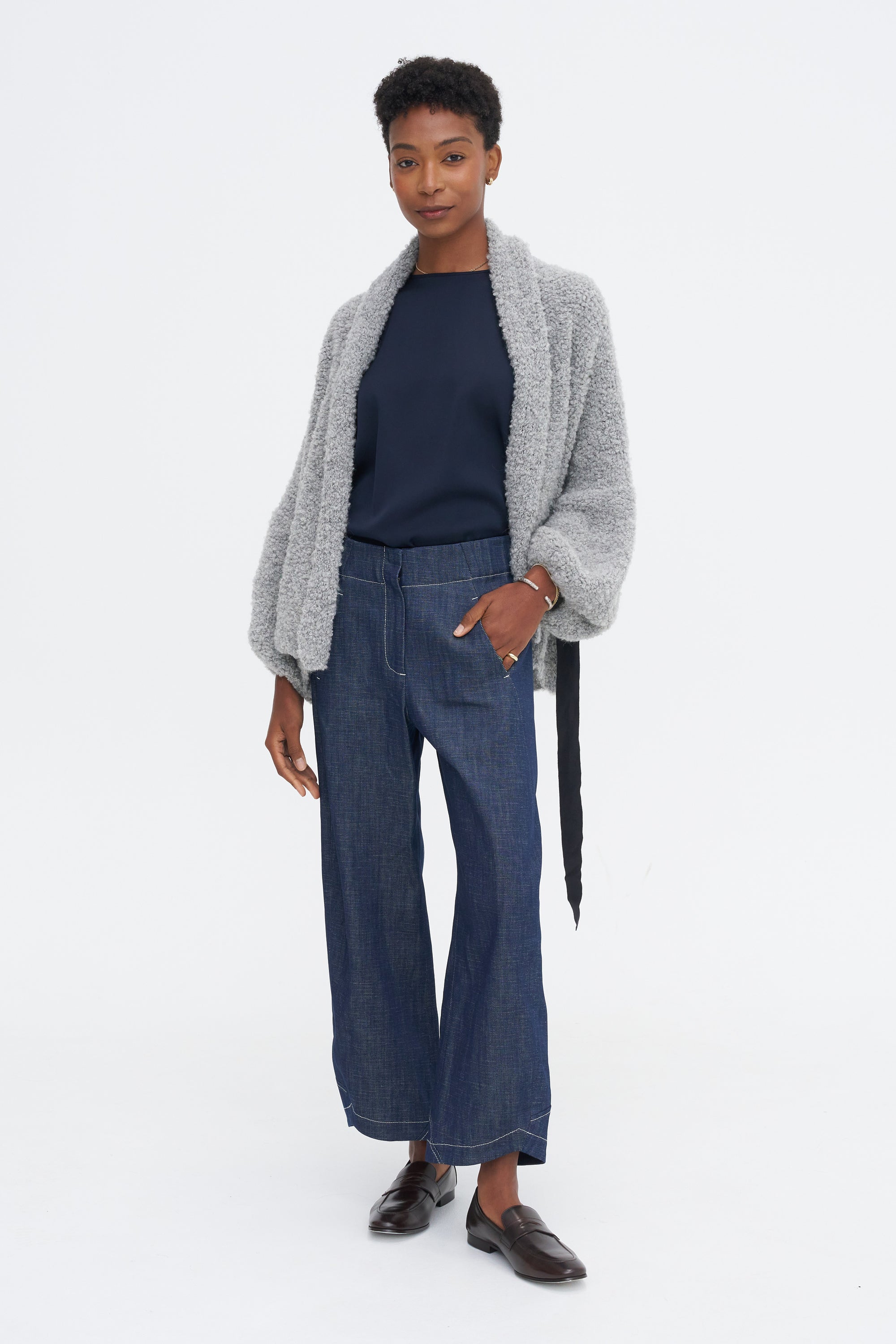 Aissa Cargo Pant, Indigo