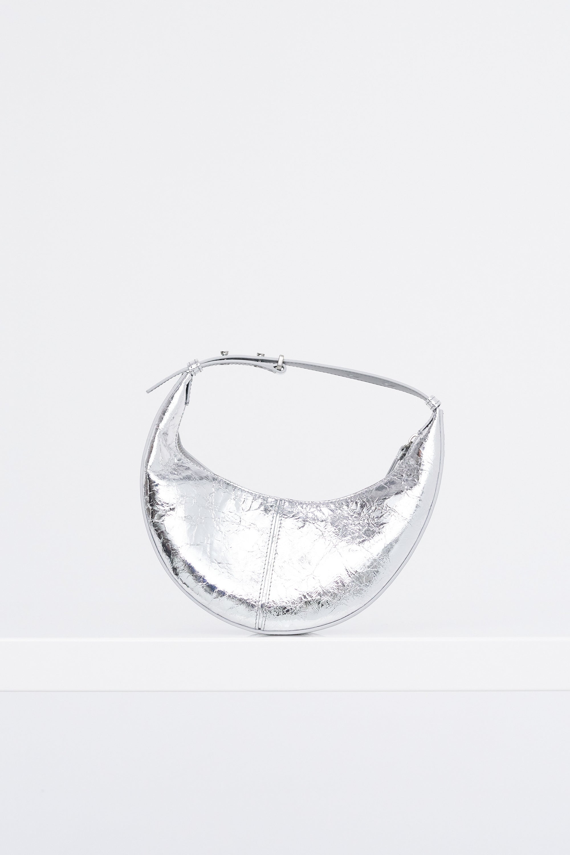 Mini Slide Bag, Silver