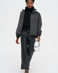 Faux Leather Pants, Black