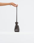Dipi Clutch, Dark Brown