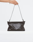 Dipi Clutch, Dark Brown